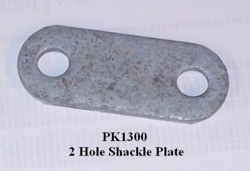 2 HOLE SHACKLE PLATE PK1300