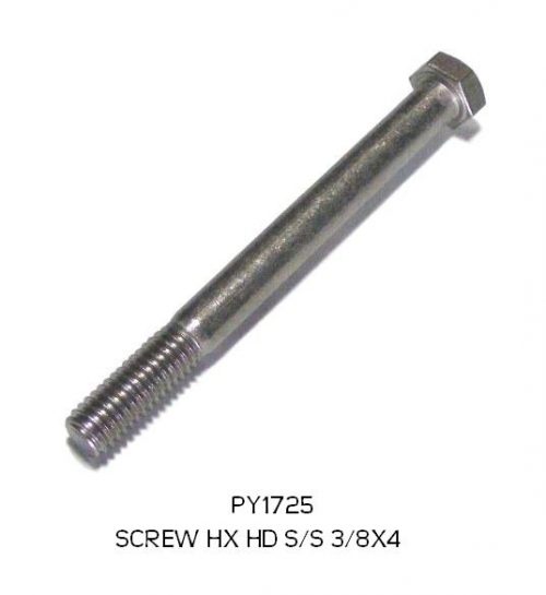 STAINLESS STEEL BOLTS 3/8” 5
