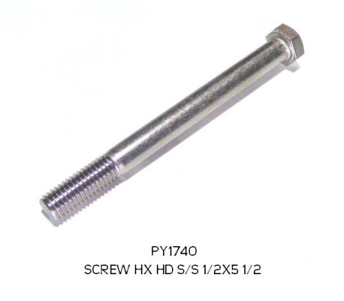 STAINLESS STEEL BOLTS 1/2” 5” UP 2